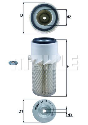 WILMINK GROUP Ilmansuodatin WG1215901